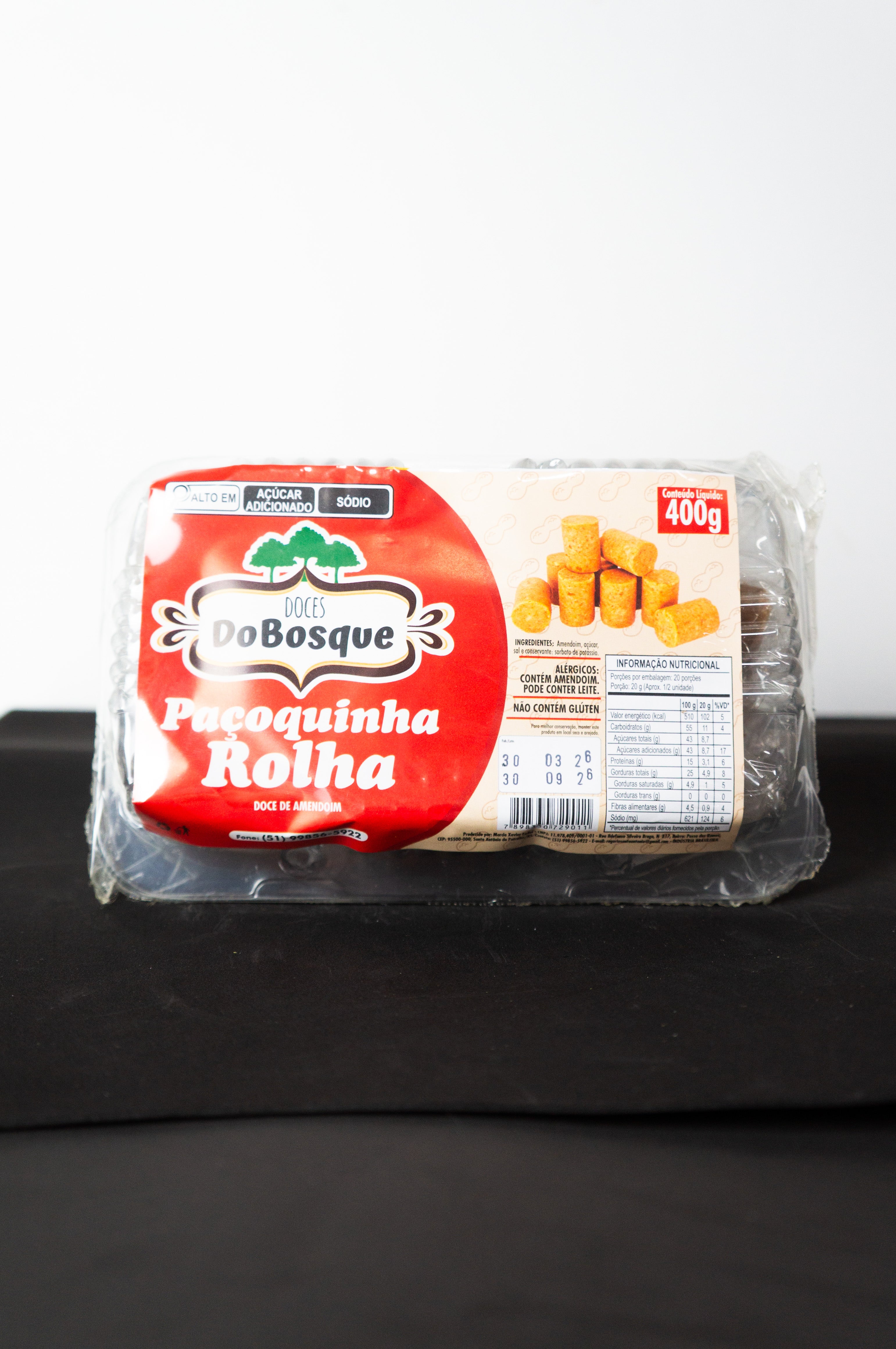 Doces Do Bosque – Linha Paçocas e Doces 400g