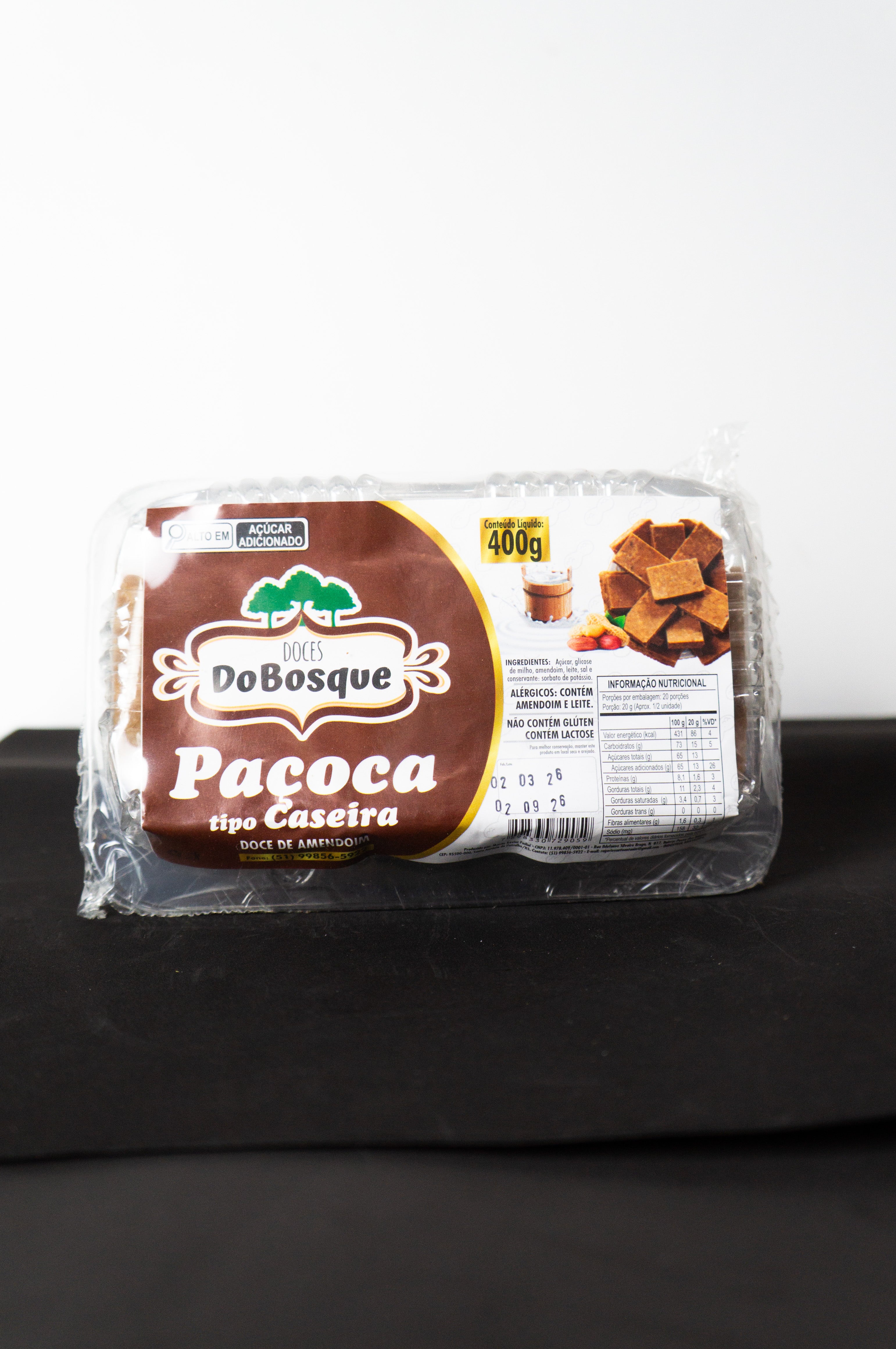 Doces Do Bosque – Linha Paçocas e Doces 400g