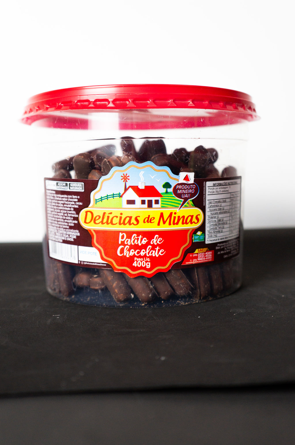 Delícias de Minas – Linha Biscoitos Finos Achocolatados 400g