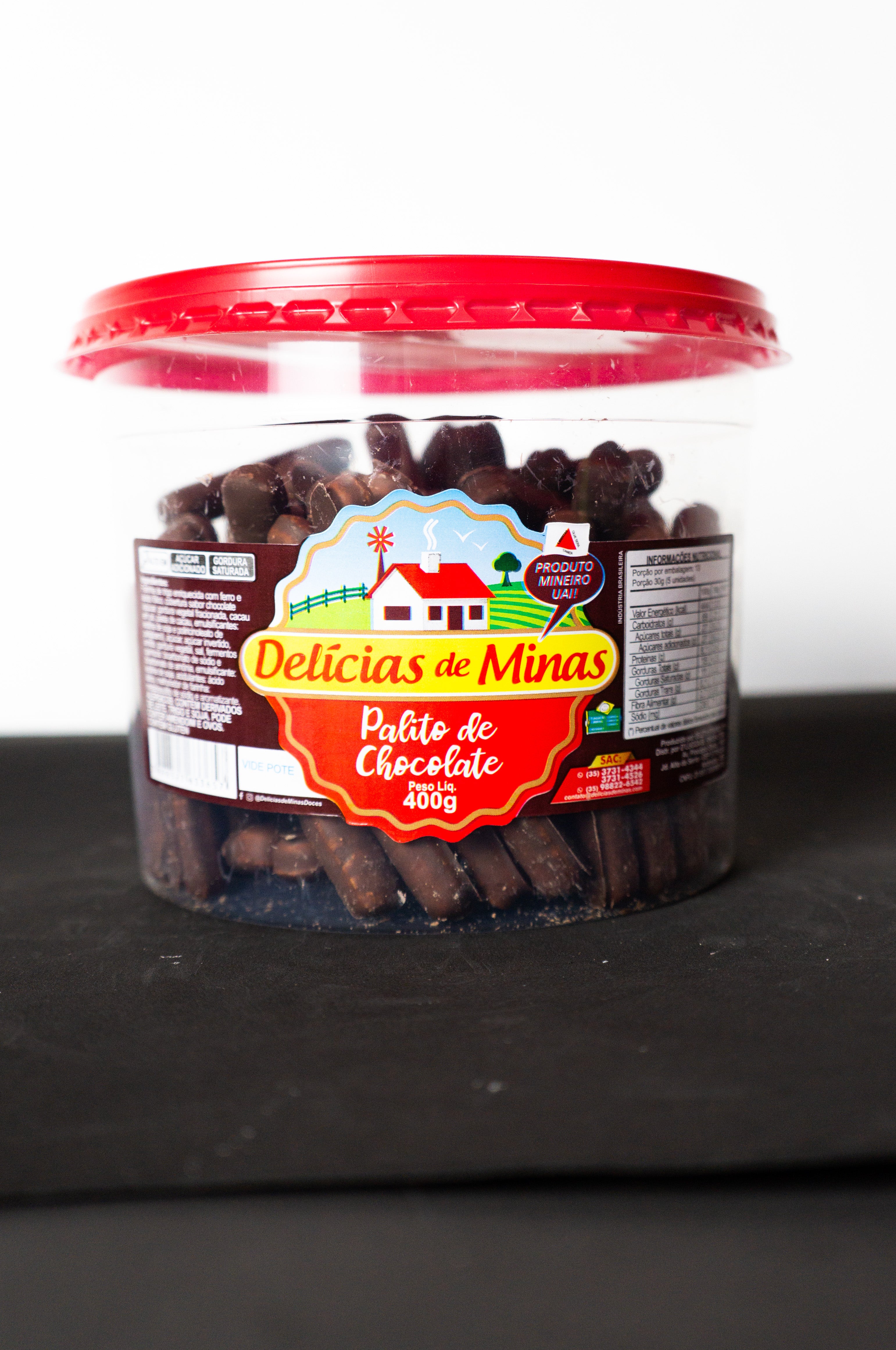 Delícias de Minas – Linha Biscoitos Finos Achocolatados 400g