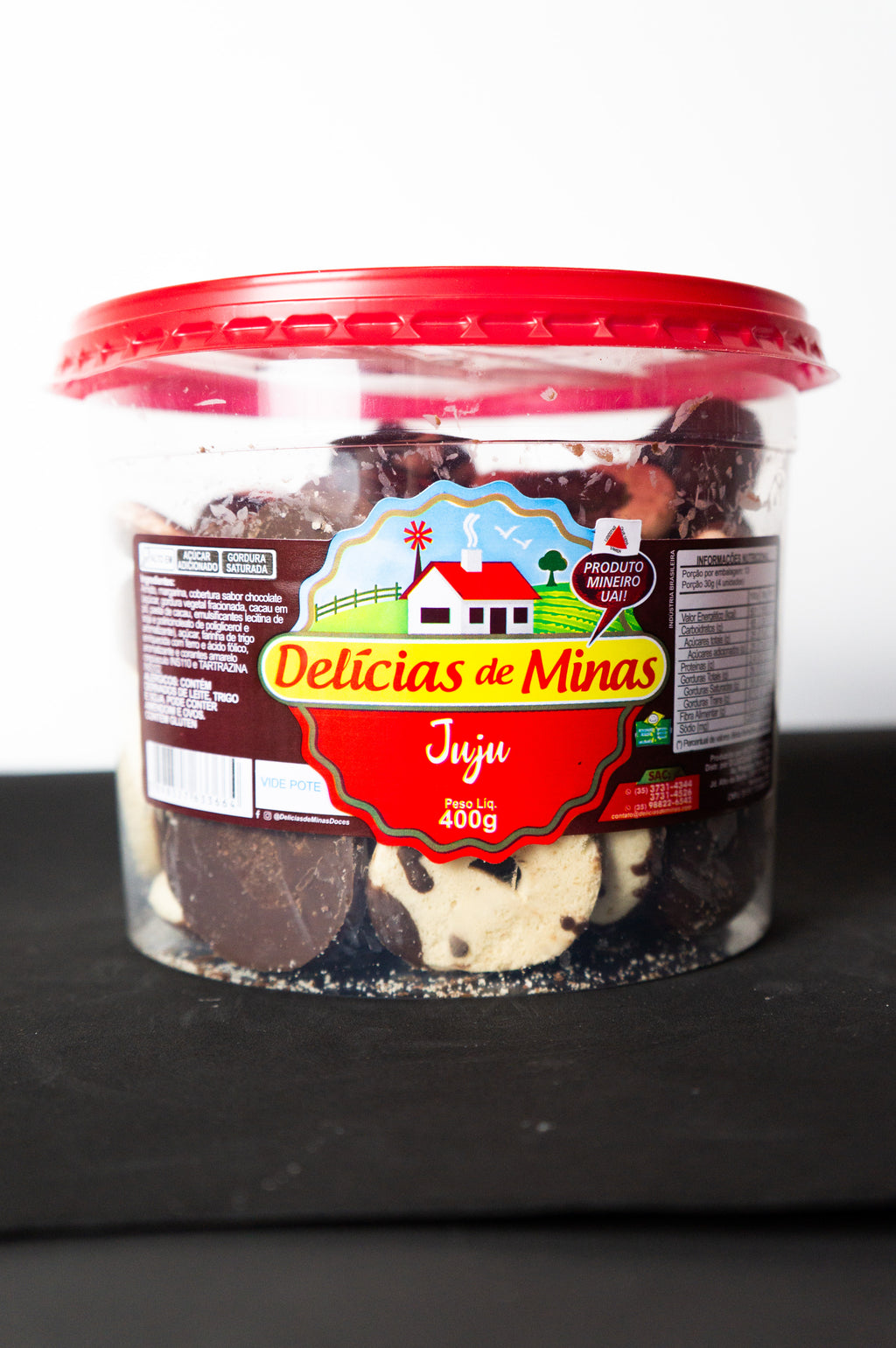 Delícias de Minas – Linha Biscoitos Finos Achocolatados 400g