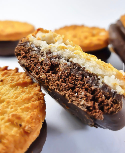 Alfacoco – Alfajor de Chocolate Meio Amargo com Cocada